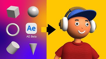 3D Character Animation in After Effects 100% - AE New Feature