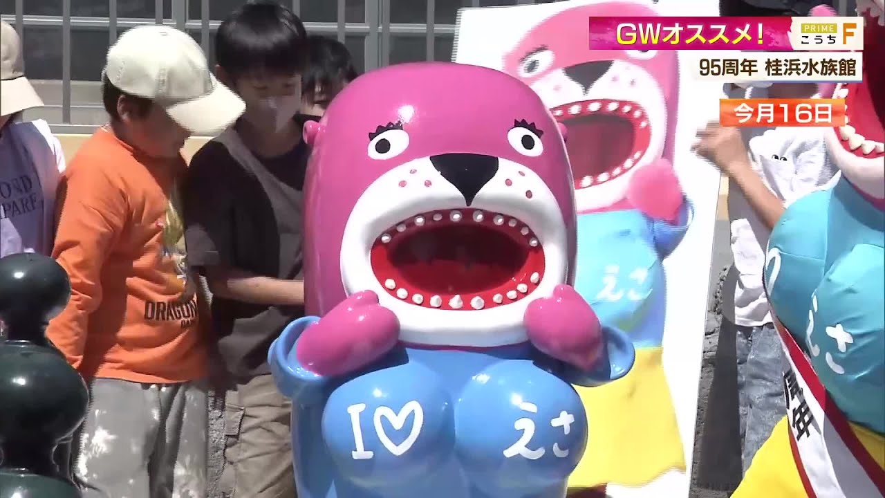 開館95周年で「95歳入場無料」も来場者ゼロ！？ 攻め続ける桂浜水族館