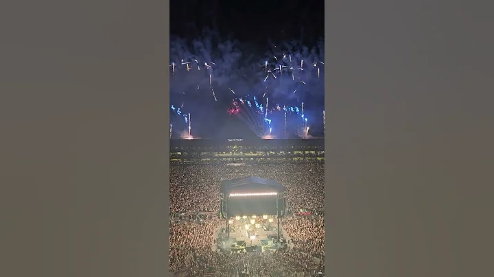 Fireworks conclude Zach Bryan's historic Michigan Stadium show