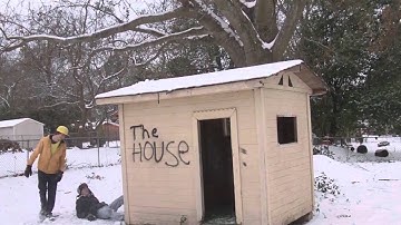 Fun Reverse Video In The Snow