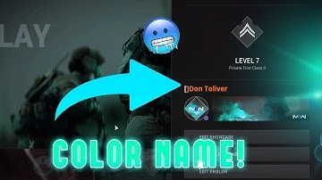 HOW TO GET A COLORED NAME & CLANTAG IN MODERN WARFARE II ( TUTORIAL)