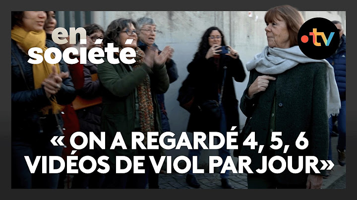 Reportage dans les 3 mois d'audience du procès de Mazan - En Société du 4 mai 2025