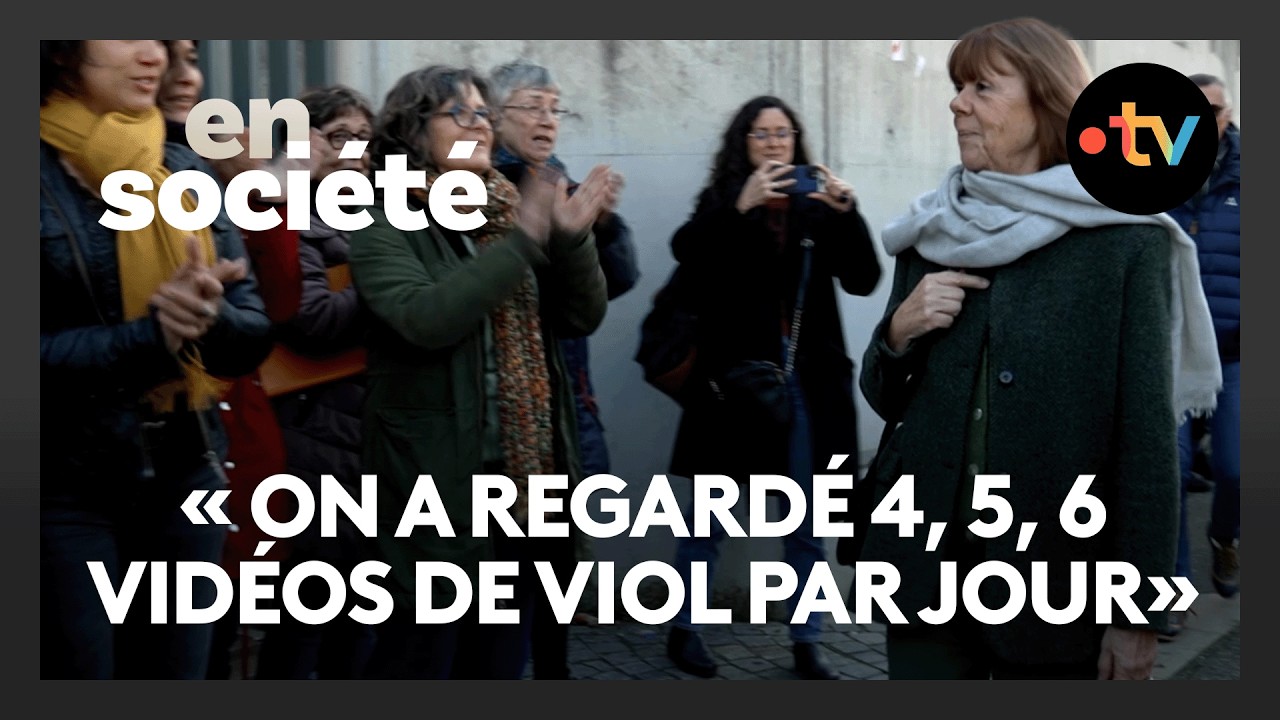 Reportage dans les 3 mois d'audience du procès de Mazan - En Société du 4 mai 2025