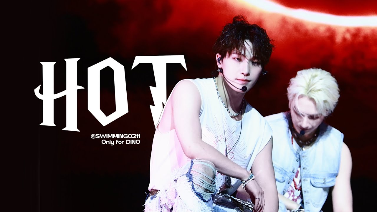 250525 세븐틴 SEVENTEEN 10TH ANNIVERSARY B-DAY PARTY : BURST Stage - HOT 디노 DINO 4K focus 직캠