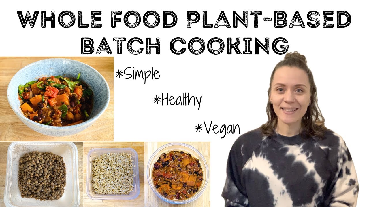 Plant-Based Batch Cooking Meal Plan 1 - Natural Comfort Kitchen