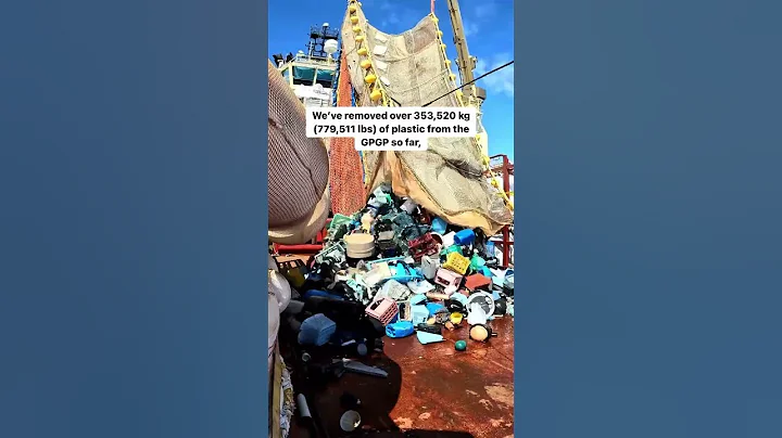 Another Plastic Extraction from the Great Pacific Garbage Patch #shorts