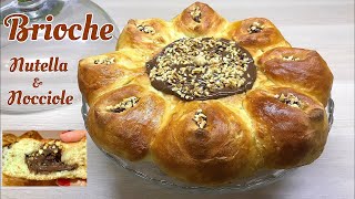 BRIOCHE SOFFICISSIMA NUTELLA E NOCCIOLA facile e golosa SOFT NUTELLA BRIOCHE - Tutti a Tavola