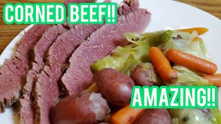 How To Make Corned Beef Brisket | The Best St Patty's Day Meal Part 1 by Cass Cooking 424 views 3 years ago 10 minutes, 24 seconds