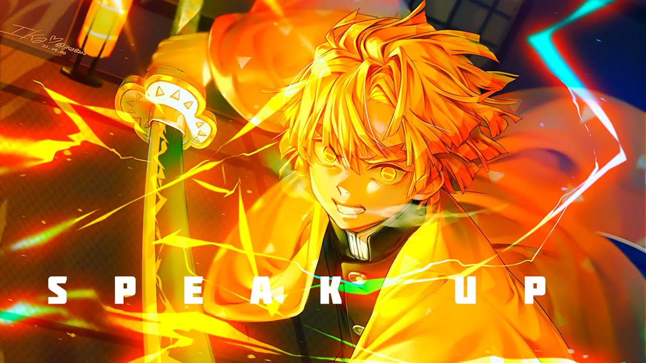 Watch ZENITSU EDIT | SPEAK UP | DEMON SLAYER AMV on YouTube Watch ZENITSU EDIT | SPEAK UP | DEMON SLAYER AMV on YouTube