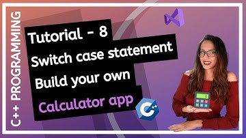 C++ FOR BEGINNERS (2025) - Switch/case statement, Make Calculator application PROGRAMMING TUTORIAL