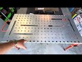 Adjustable & Easy Storing Welding Table - VEVOR - 500 Lbs Capacity