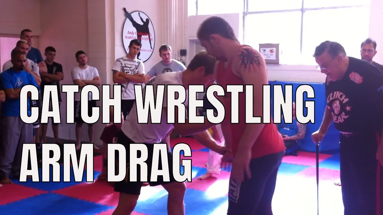 BILLY ROBINSON TEACHES ARM DRAG SLIDE SINGLE LEG - CATCH WRESTLING
