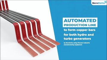 Hydro Generator - Manufacturing Process of Stator Winding Bars by NeroDelta
