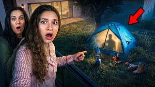 We CAUGHT Someone LIVING in Our Backyard screenshot 5
