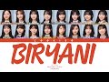 Nogizaka46 (乃木坂46) - Biryani (ビリヤニ) (Kan/Rom/Eng Color Coded Lyrics)