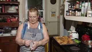 Appalachian cooking with Brenda'   baked chicken with corn flake