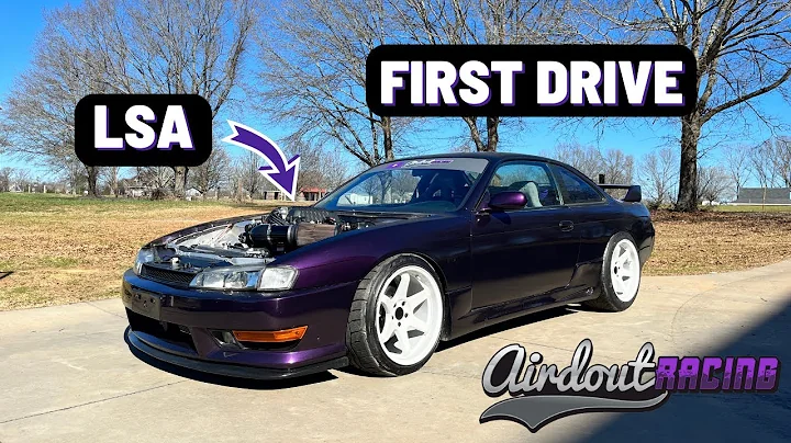 5.3 LSA Supercharged Kouki 240sx FIRST DRIVE | Purple Nurple