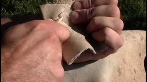 Flint Knapping Agate With Traditional Tools and Techniques Part 2