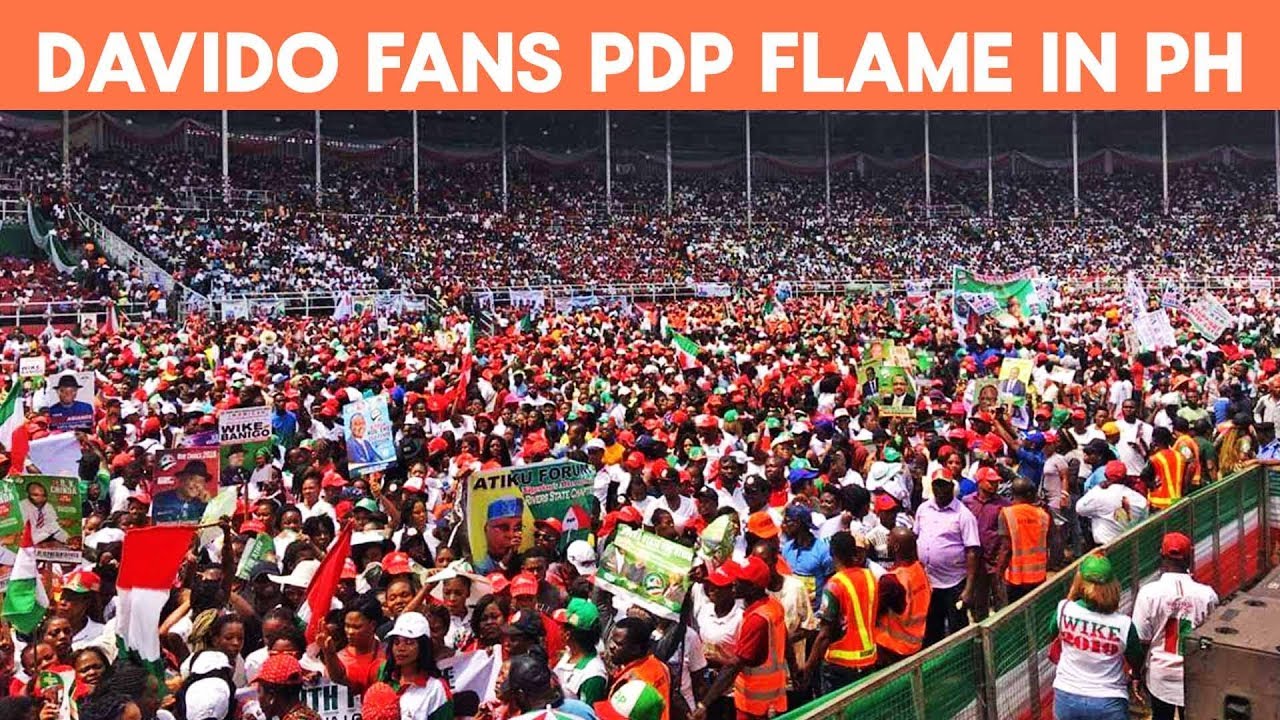 Atiku’s PDP Rally Brings Port Harcourt Alive