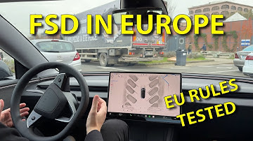 Tesla FSD in Europe - regulations experts review