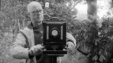 Andrew Sanderson - photographer and master printer. Filmed on 16mm with a Krasnogorsk 3