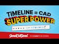 CAD Basics: How to Use the Toolbar (Ribbon) and Timeline - Education Chapter 1 Lesson 4