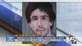 Grandson accused of stabbing grandmother to death
