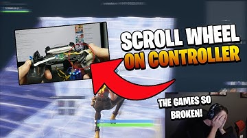 THE *NEW* SCROLL WHEEL RESET ON CONTROLLER! YOU CAN ACTUALLY SCROLL WHEEL ON CONSOLE NOW!