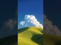 The immense size of this magnificent cloud