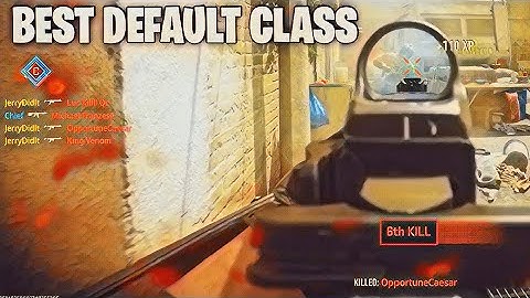 Best Default Class Setup To Use in Modern Warfare 2!