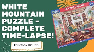 Piecing Together the Fun: White Mountain 1000-Piece Puzzle Challenge!