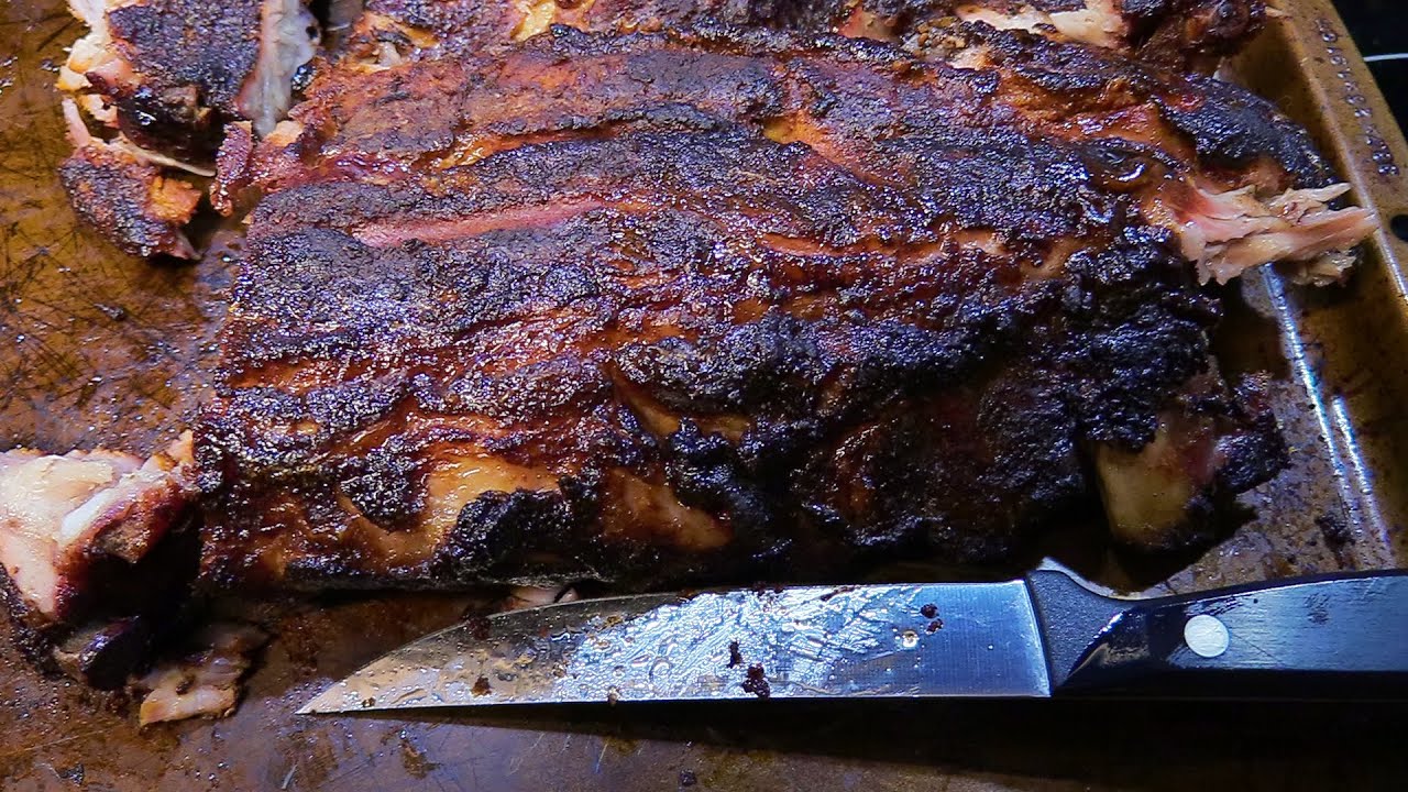 Baby Back Ribs on the Oklahoma Joe's Bronco Smoker YouTube