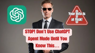 STOP! Don’t Use ChatGPT Agent Mode Until You Know This… (Full Tutorial)