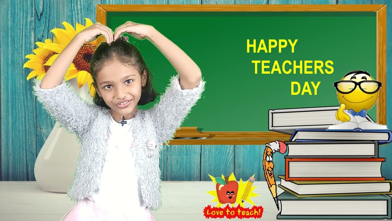 Teachers day poem\song |easy and unique rhyme for kids|song for teachers day