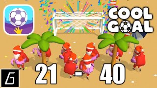 Cool Goal Gameplay - Levels 21 - 40 (iOS - Android) screenshot 5