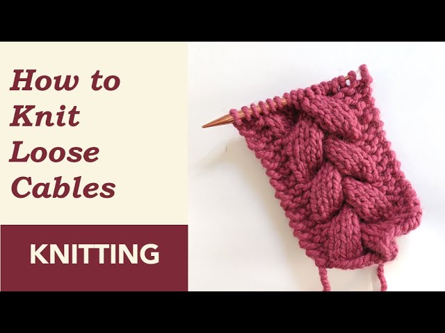 【willfully】too loose middle cable knit Are my cables too loose? I sized up a needle size because I have