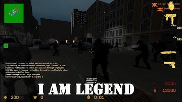 Counter-Strike Source -  Zombie Escape Mod - I am Legend - ze_iamlegend_b2