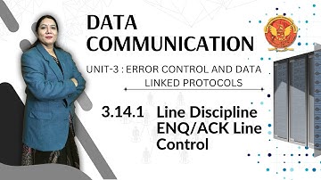 3.14.1 Line Discipline ENQ/ACK Line Control | EC603(A) |