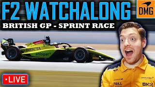 2026 British GP Formula 2 Sprint Race Live Watchalong