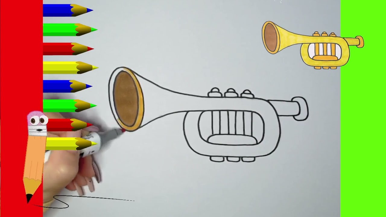 KAWAII. Comment dessiner facilement. tutoriel de dessin. INSTRUMENTS DE