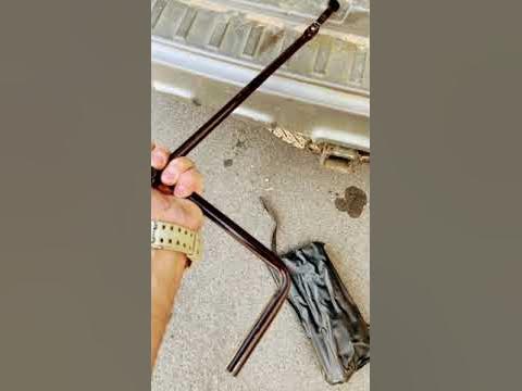 4Runner spare tire removal - YouTube
