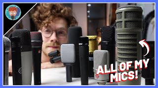 My Entire Microphone Collection!!