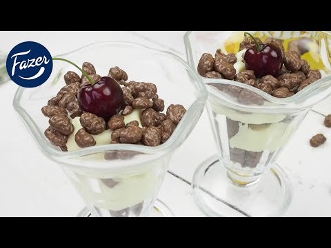Video: Tryffelkaka Med Vit Chokladmousse