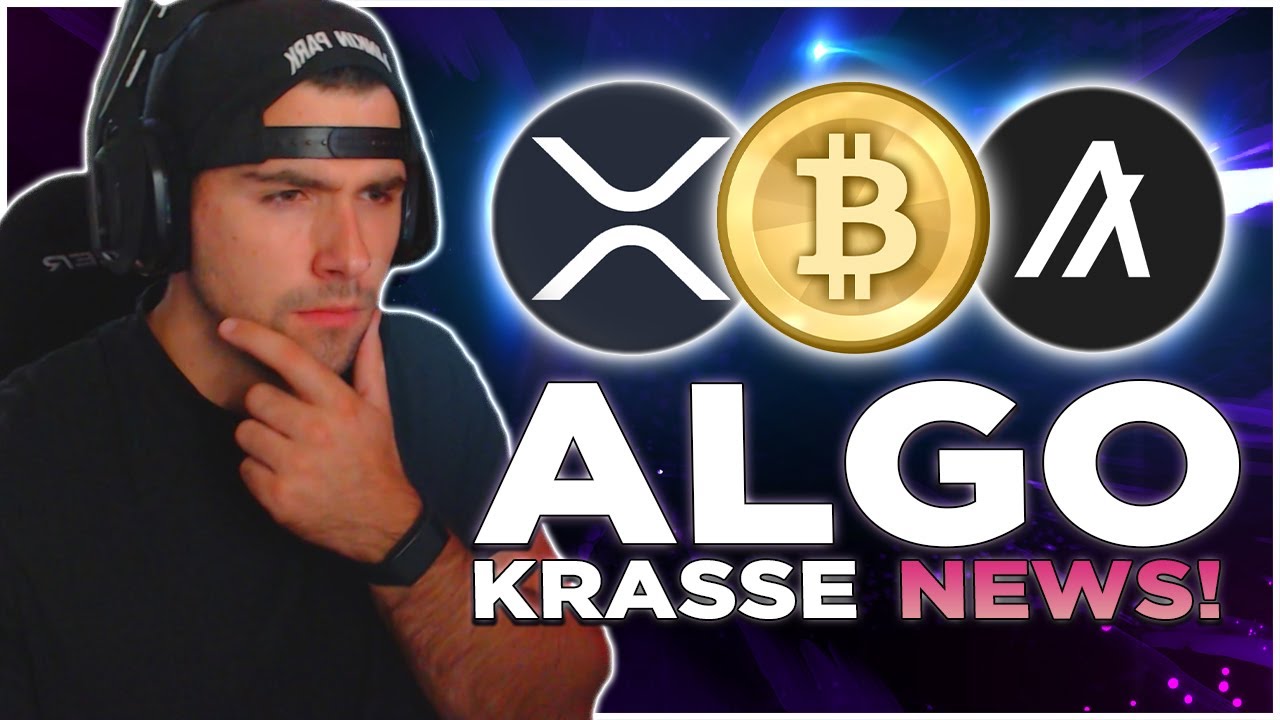 Das ist KRASS für Algorand (ALGO)? 😱📈 Ripple Klage als Katalysator?  Banken Sperren Krypto? BTC News