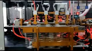 Servo 4-cavity automatic bottle blowing machine