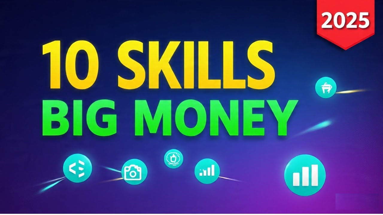 Master These 10 Skills in 2025 & Earn Big - YouTube
