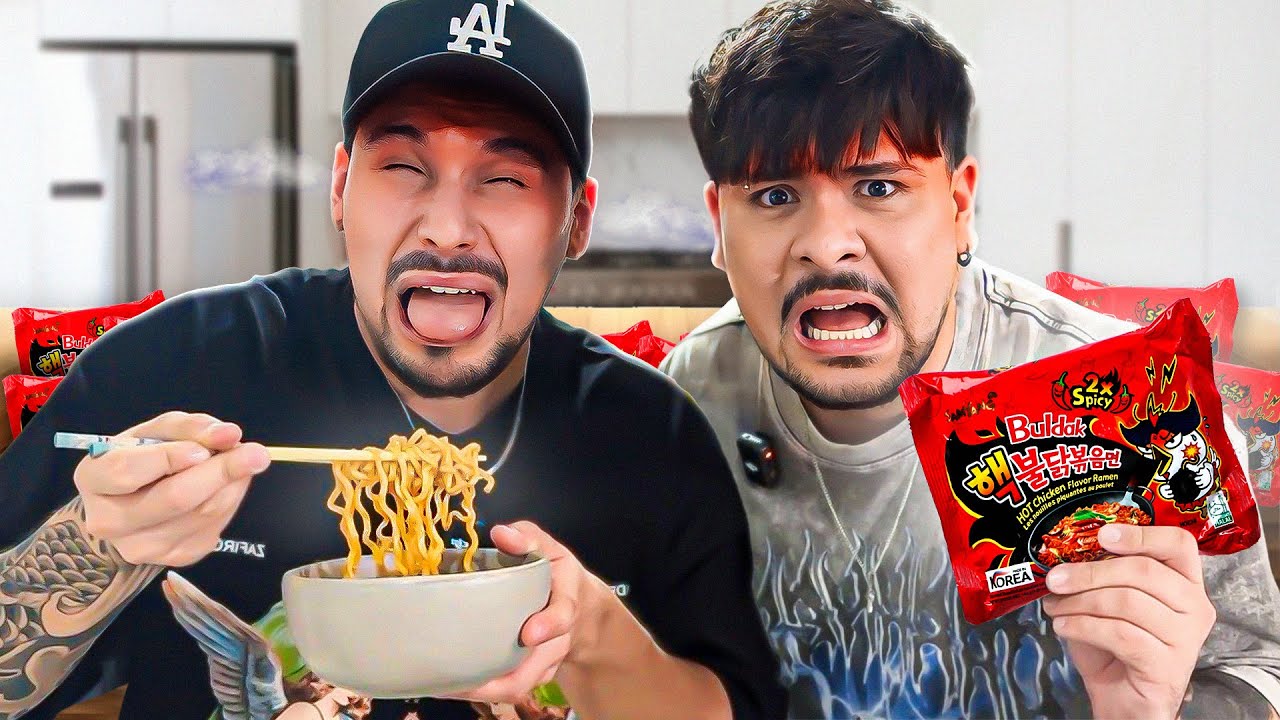 PROBAMOS EL RAMEN MÁS PICANTE DEL MUNDO 🔥