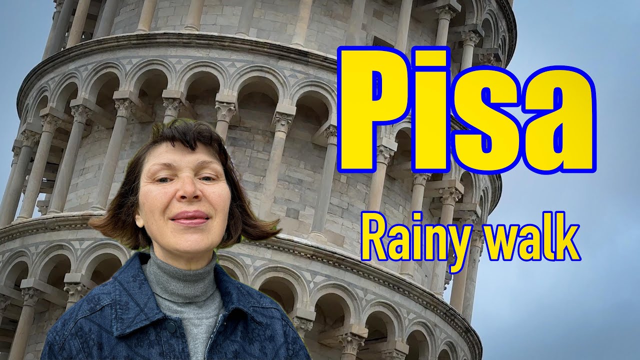 Видеоблог 252 - Пиза под дождем: последний волшебный день.