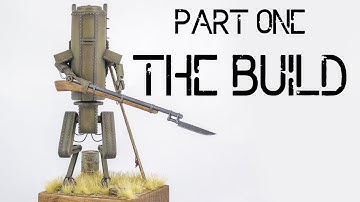 PZM-7 1/35, scratchbuild [Part 1] - Mech model (from Iron Harvest)