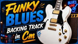 Funky Blues Backing Track in Cm | Groove Guitar Jam